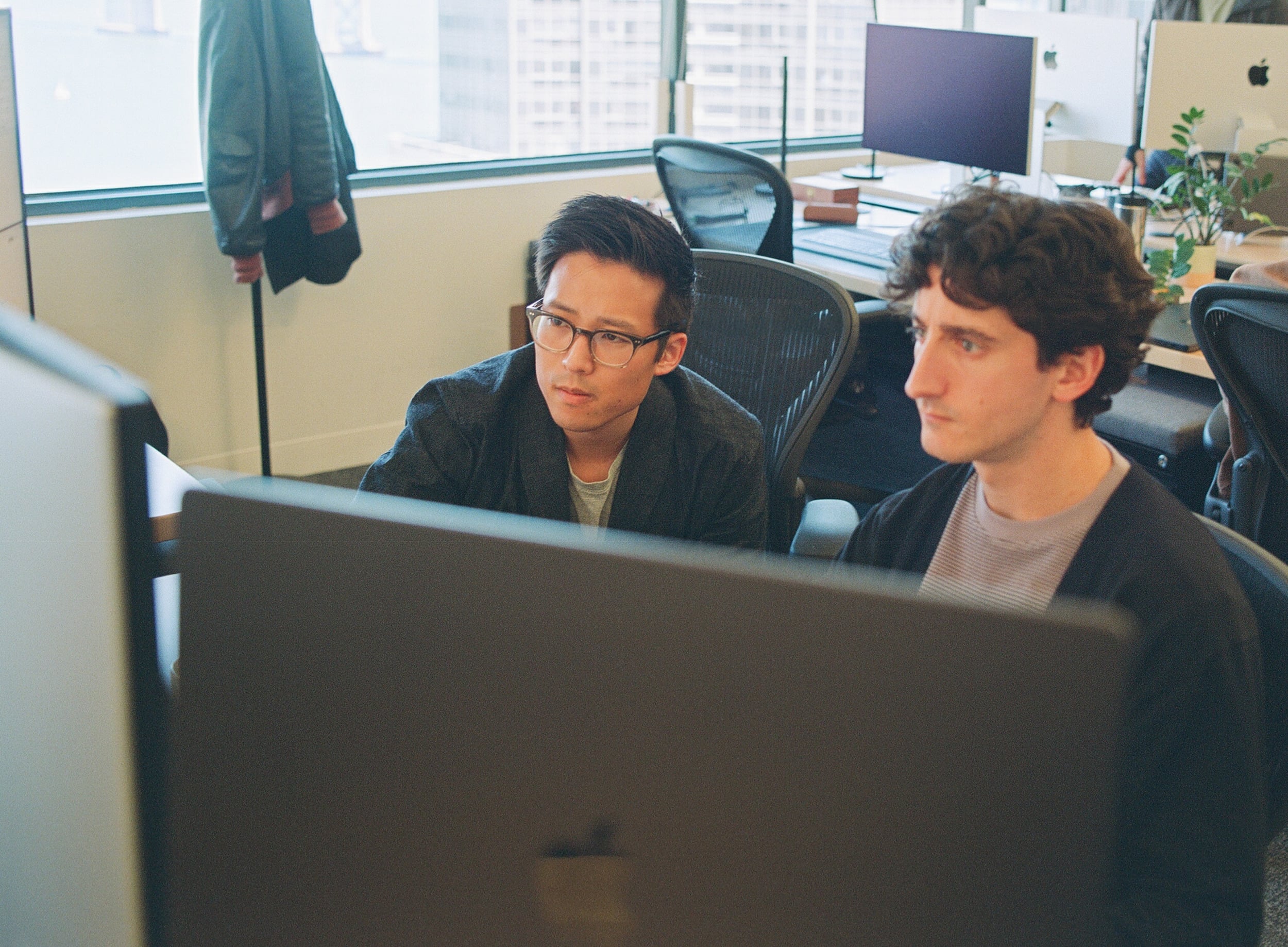 Sesame team members in the office